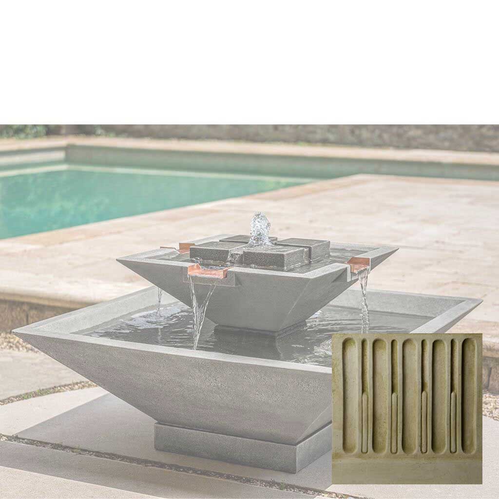 Campania Facet Fountain - FT-347 - Image 6
