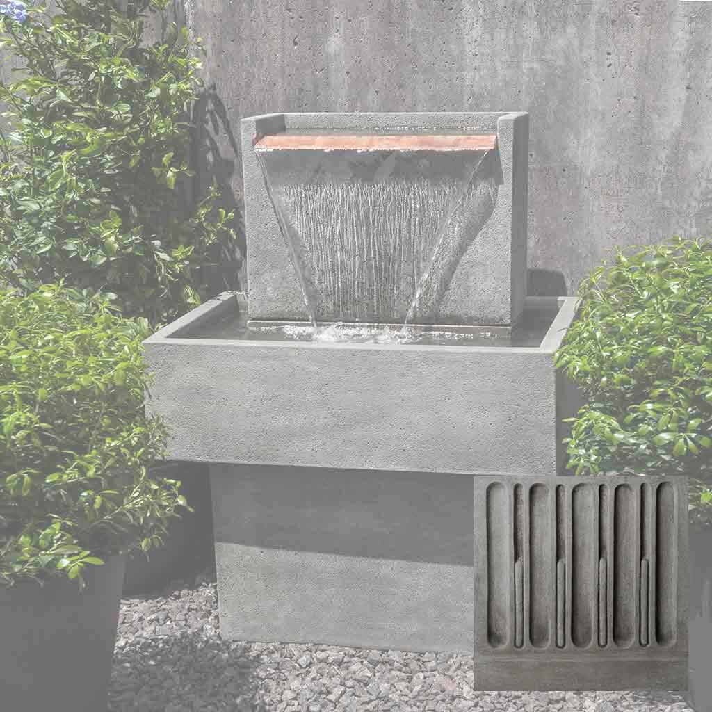 Campania Falling Water 1 Fountain (6 pc) - FT-286 - Image 9