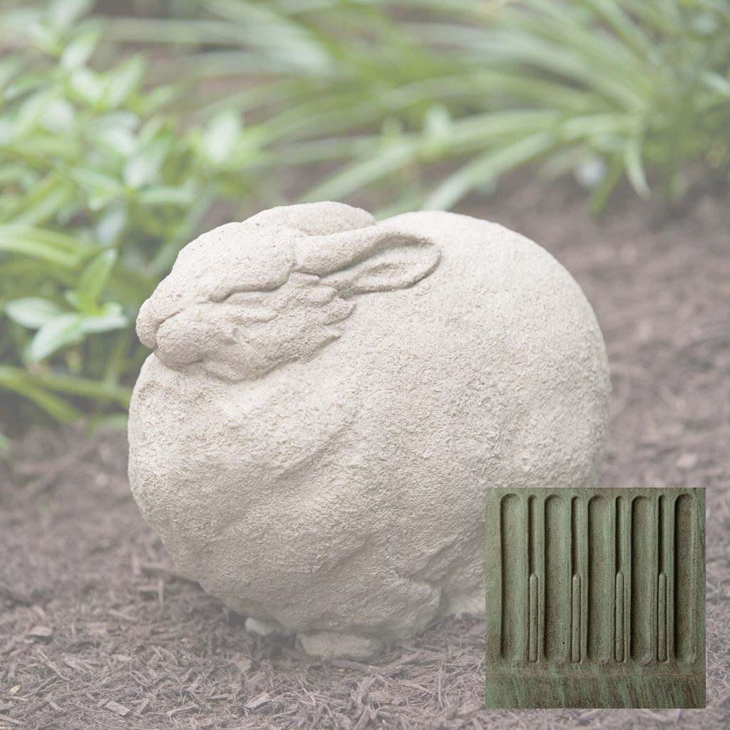 Campania Fat Rabbit Garden Statue - A-364 - Image 5