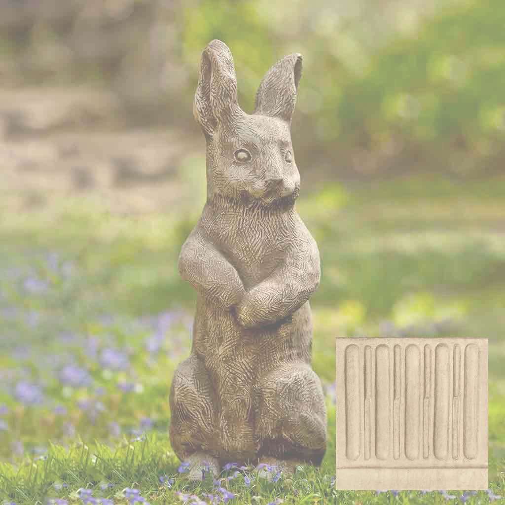 Campania Father Rabbit Garden Statue - A-413 - Image 6
