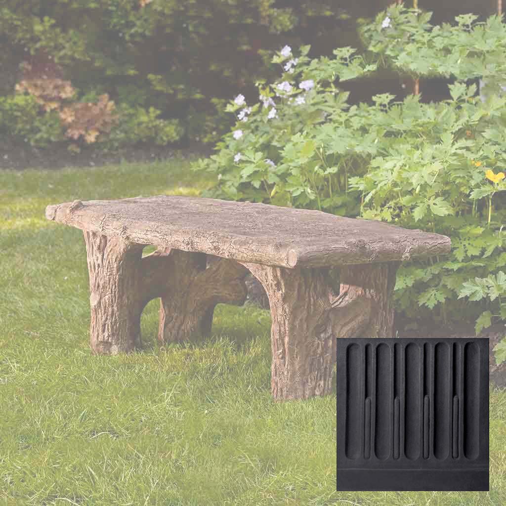 Campania Faux Bois Bench - BE-116 - Image 12
