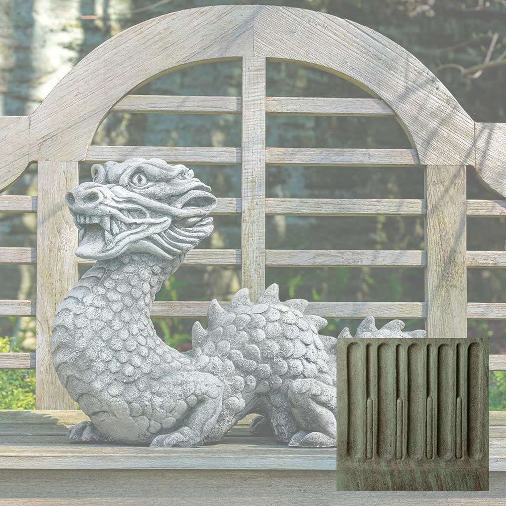 Campania Festival Dragon Garden Statue - OR-182 - Image 4