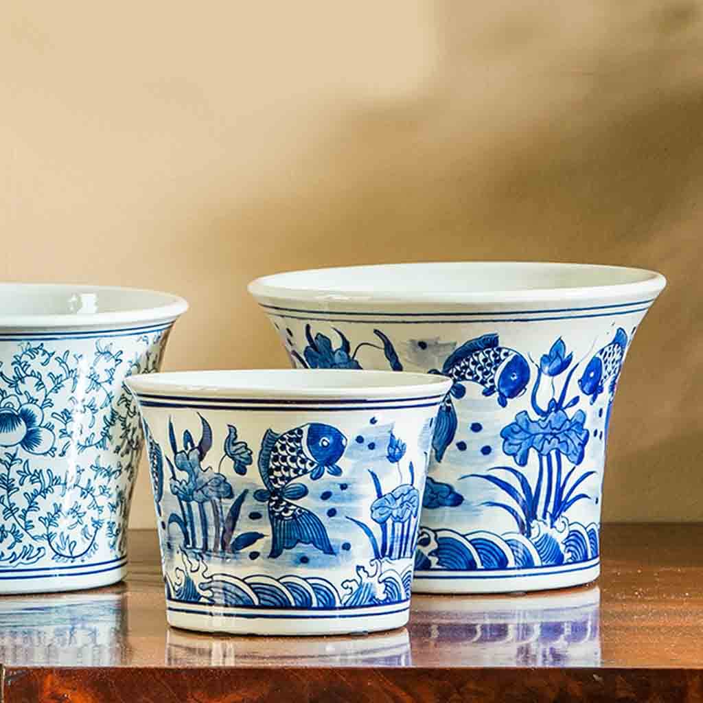 Campania Flared Planter, Set of 6 - 6181-13006 - Image 4