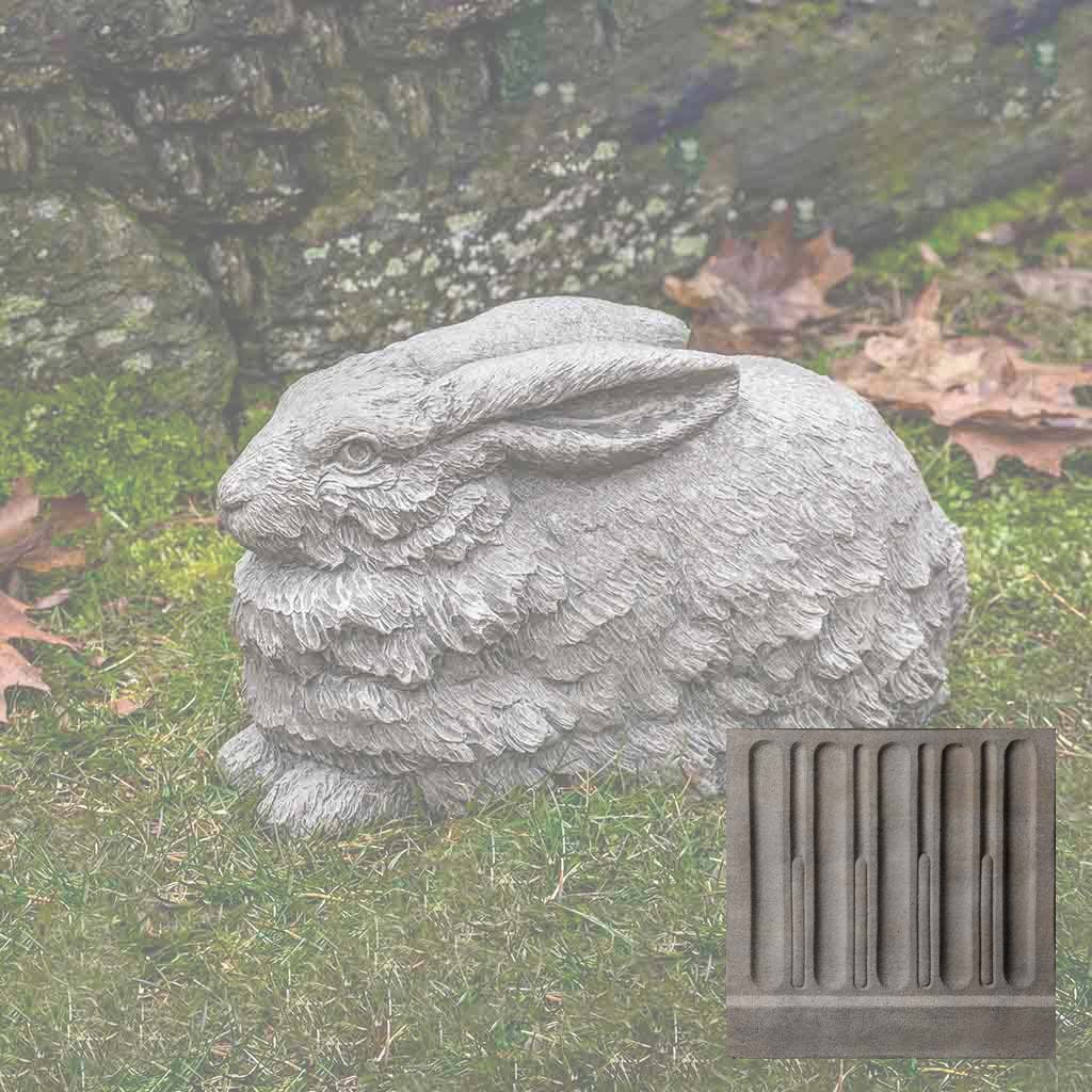 Campania Flemish Hare Garden Statue - A-592 - Image 6