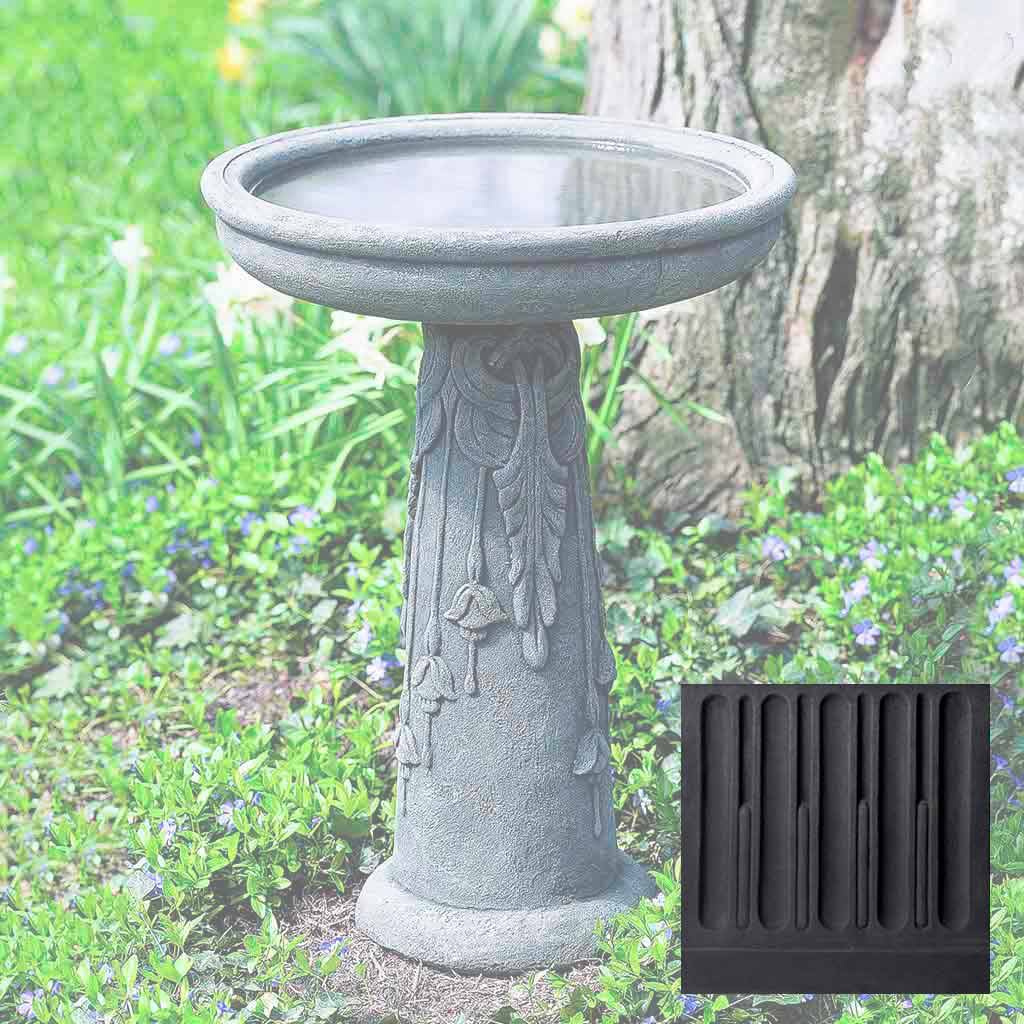 Campania Flores Birdbath - B-073 - Image 11