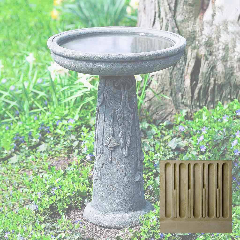 Campania Flores Birdbath - B-073 - Image 5