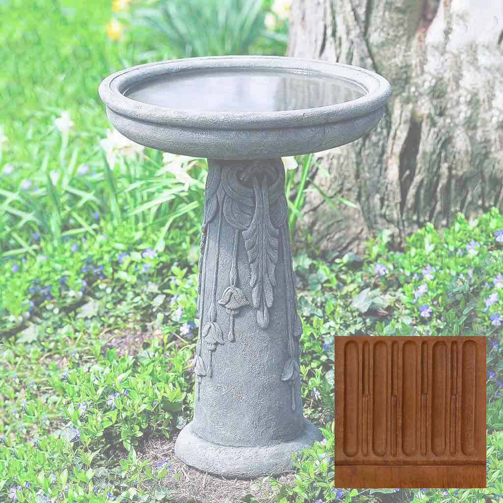 Campania Flores Birdbath - B-073 - Image 7