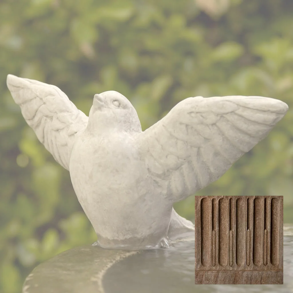 Campania Flutter Garden Statue - A-305 - Image 2