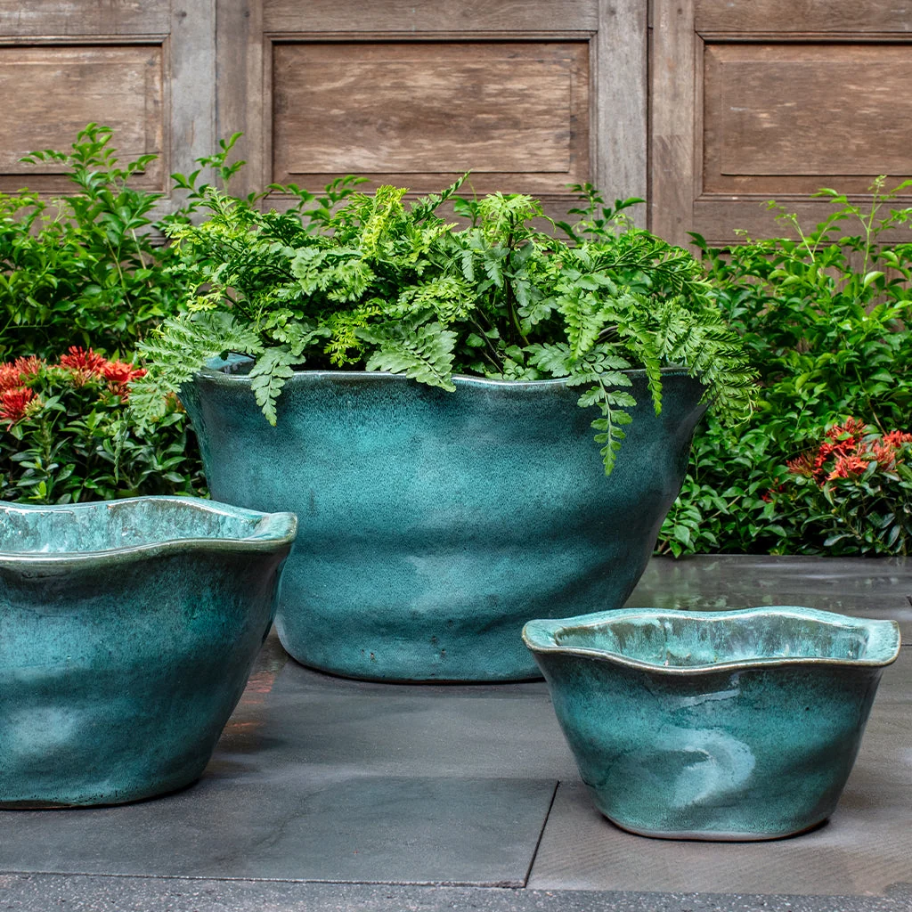 Campania Foxglove Planter, Low, Set of 3 - 7009-26803 - Image 3
