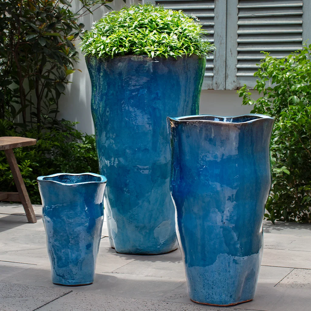 Campania Foxglove Planter, Tall, Set of 3 - 7007-0703 - Image 3