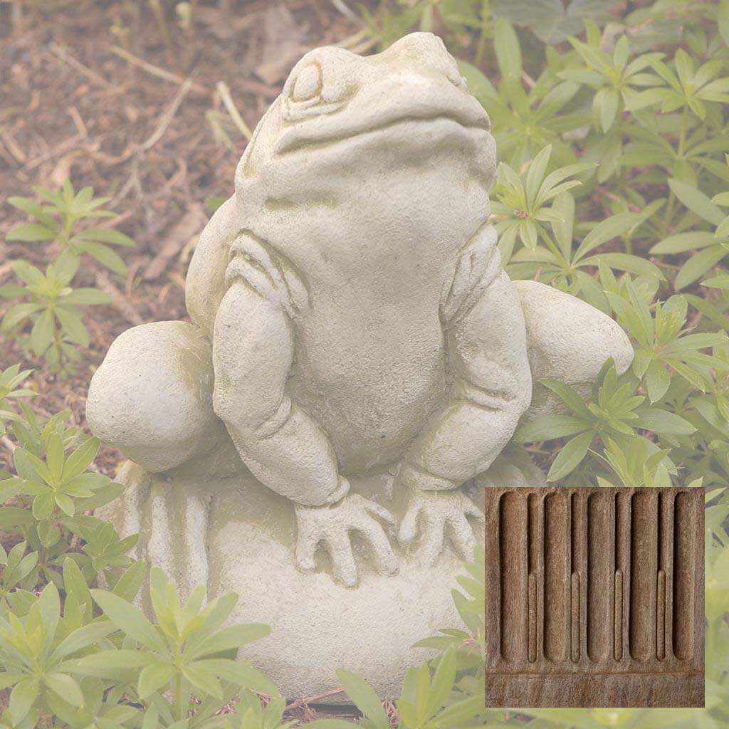 Campania Frankie the Frog Garden Statue - A-239 - Image 2