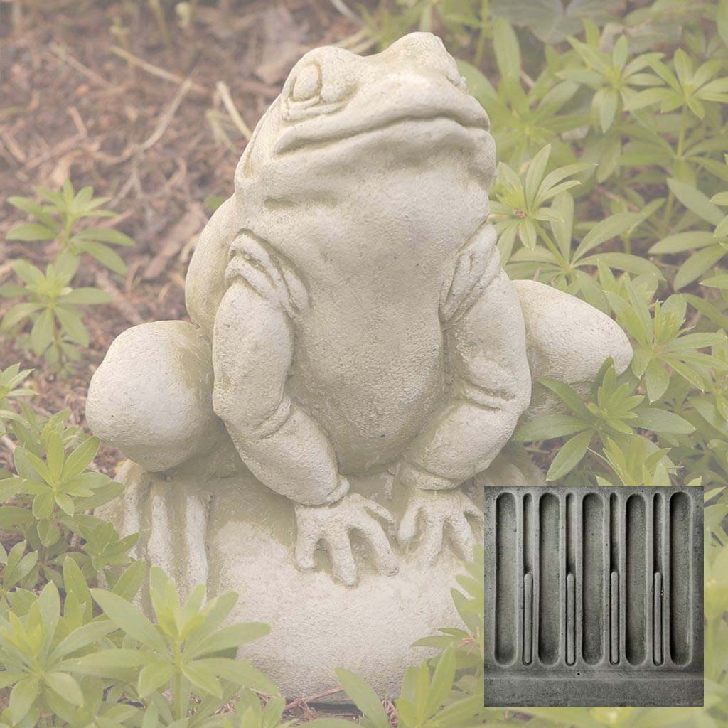 Campania Frankie the Frog Garden Statue - A-239 - Image 3