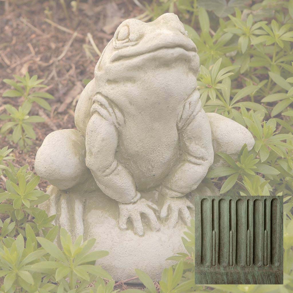 Campania Frankie the Frog Garden Statue - A-239 - Image 5