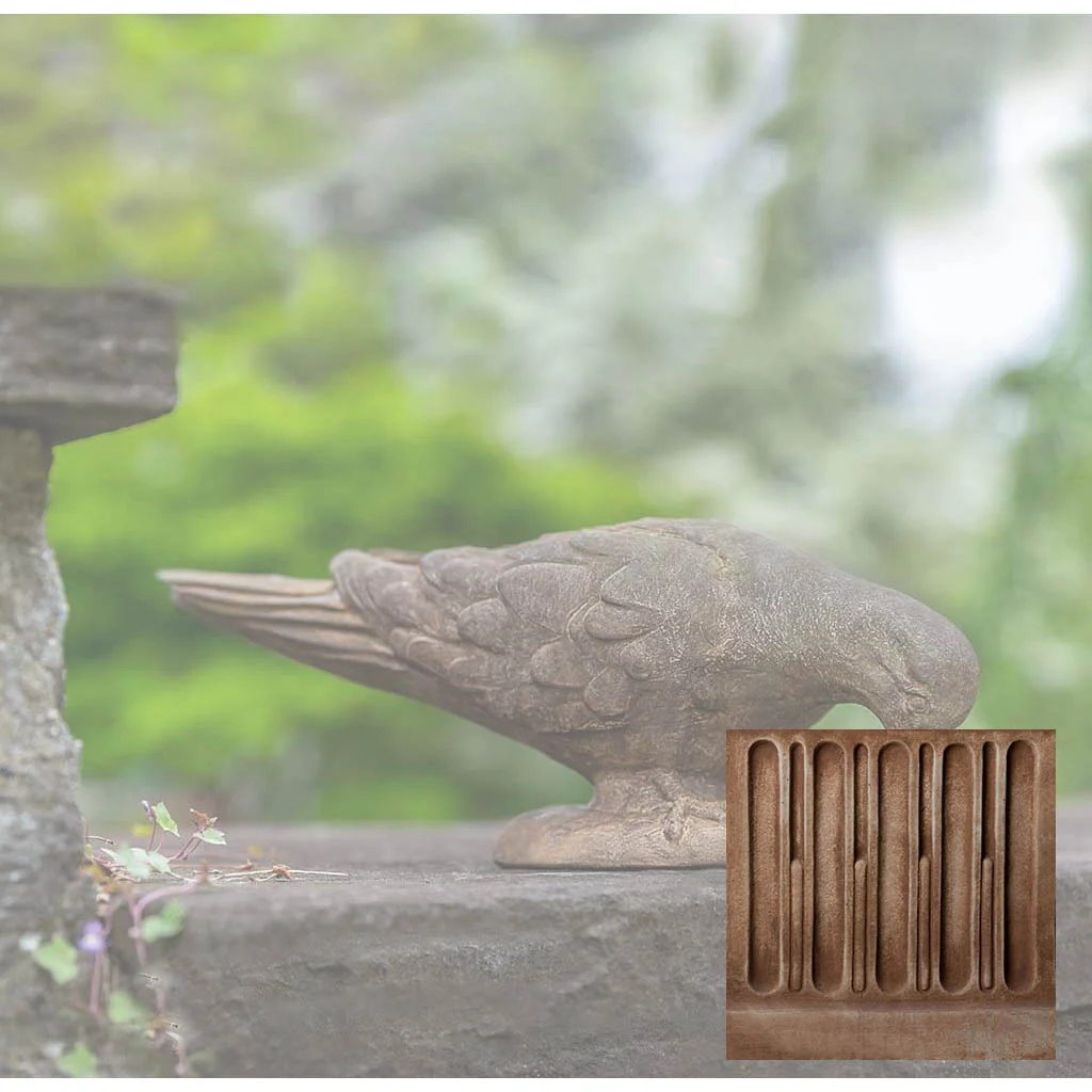 Campania French Dove Garden Statue - A-618 - Image 3