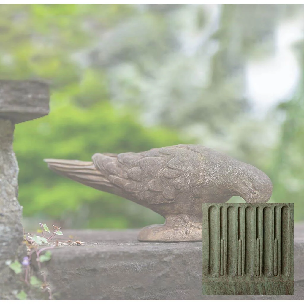 Campania French Dove Garden Statue - A-618 - Image 4