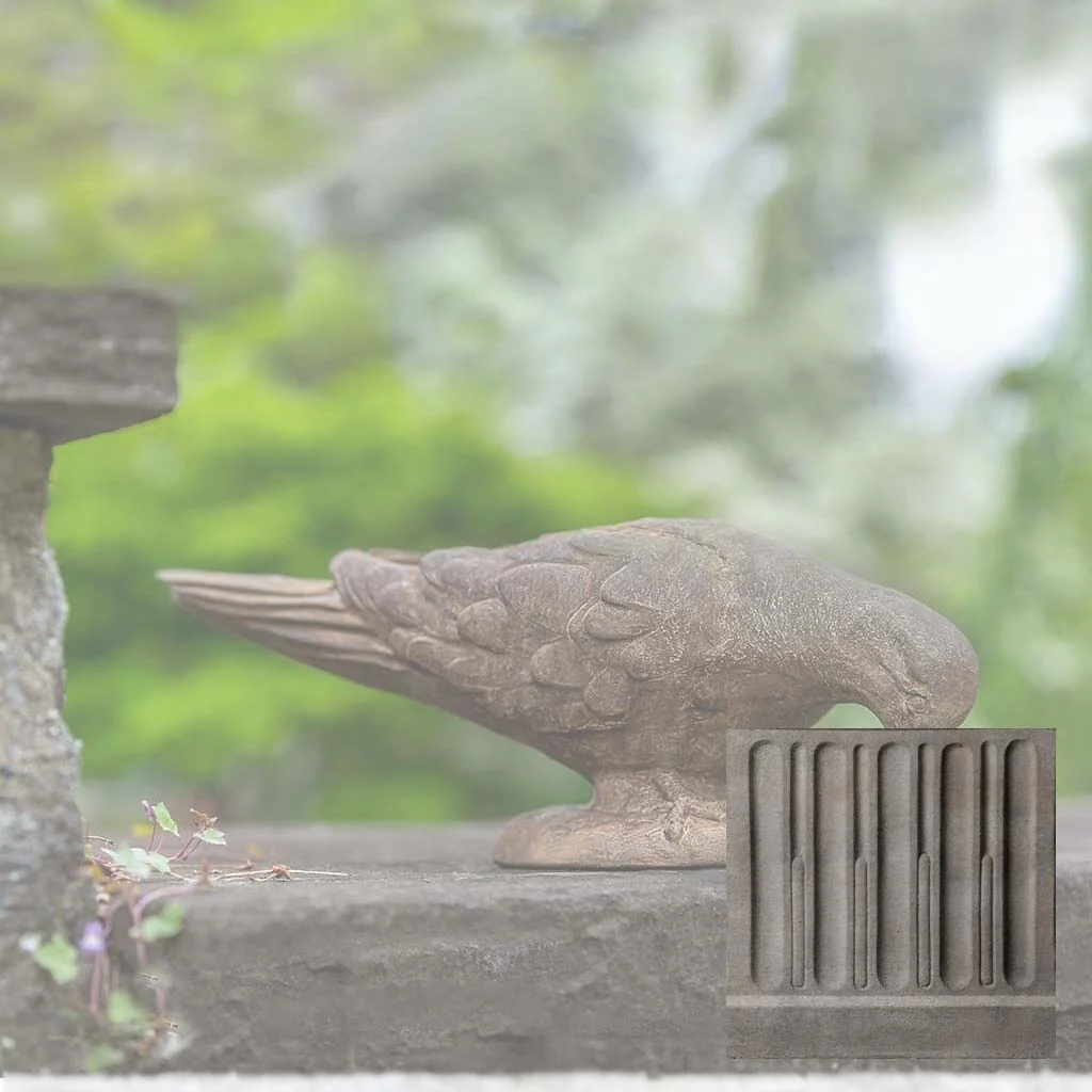 Campania French Dove Garden Statue - A-618 - Image 5