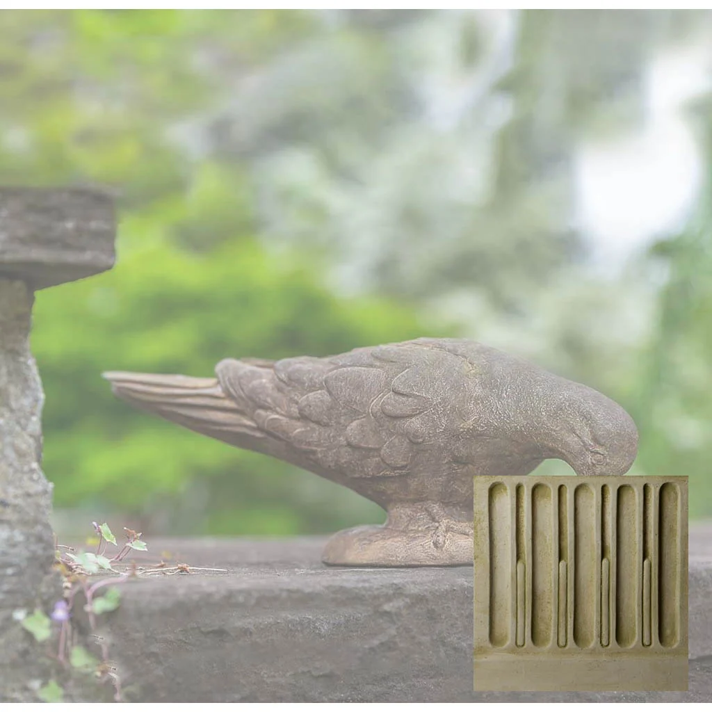 Campania French Dove Garden Statue - A-618 - Image 6
