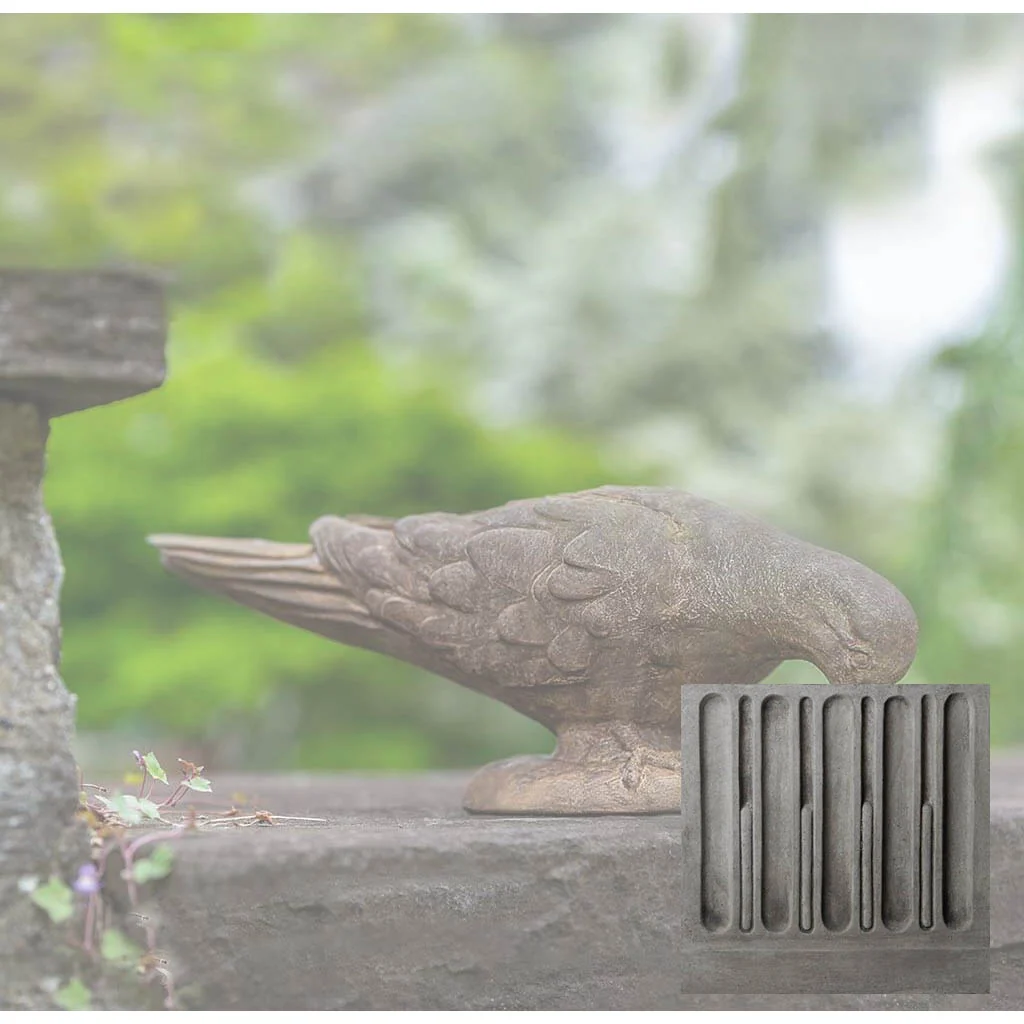 Campania French Dove Garden Statue - A-618 - Image 9