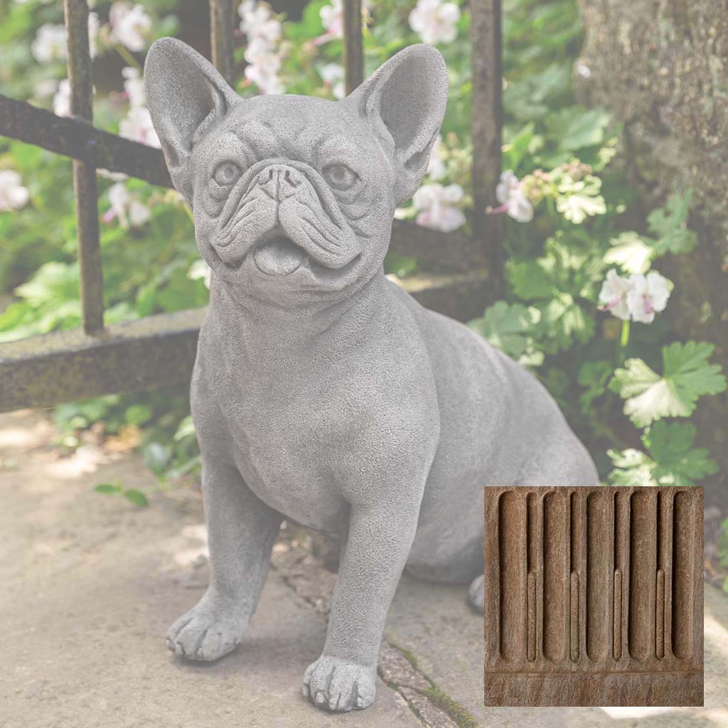 Campania Frenchie Garden Statue - A-630 - Image 2