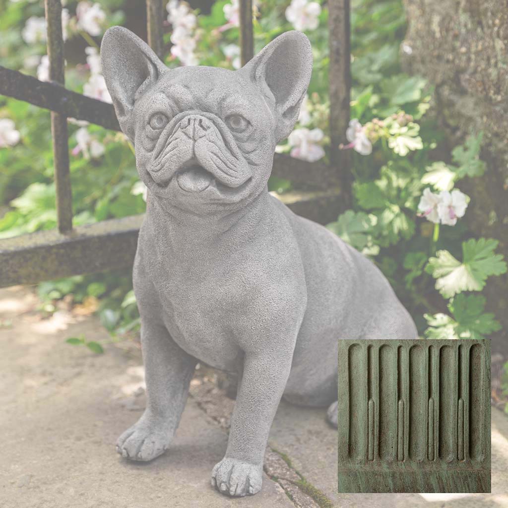 Campania Frenchie Garden Statue - A-630 - Image 4