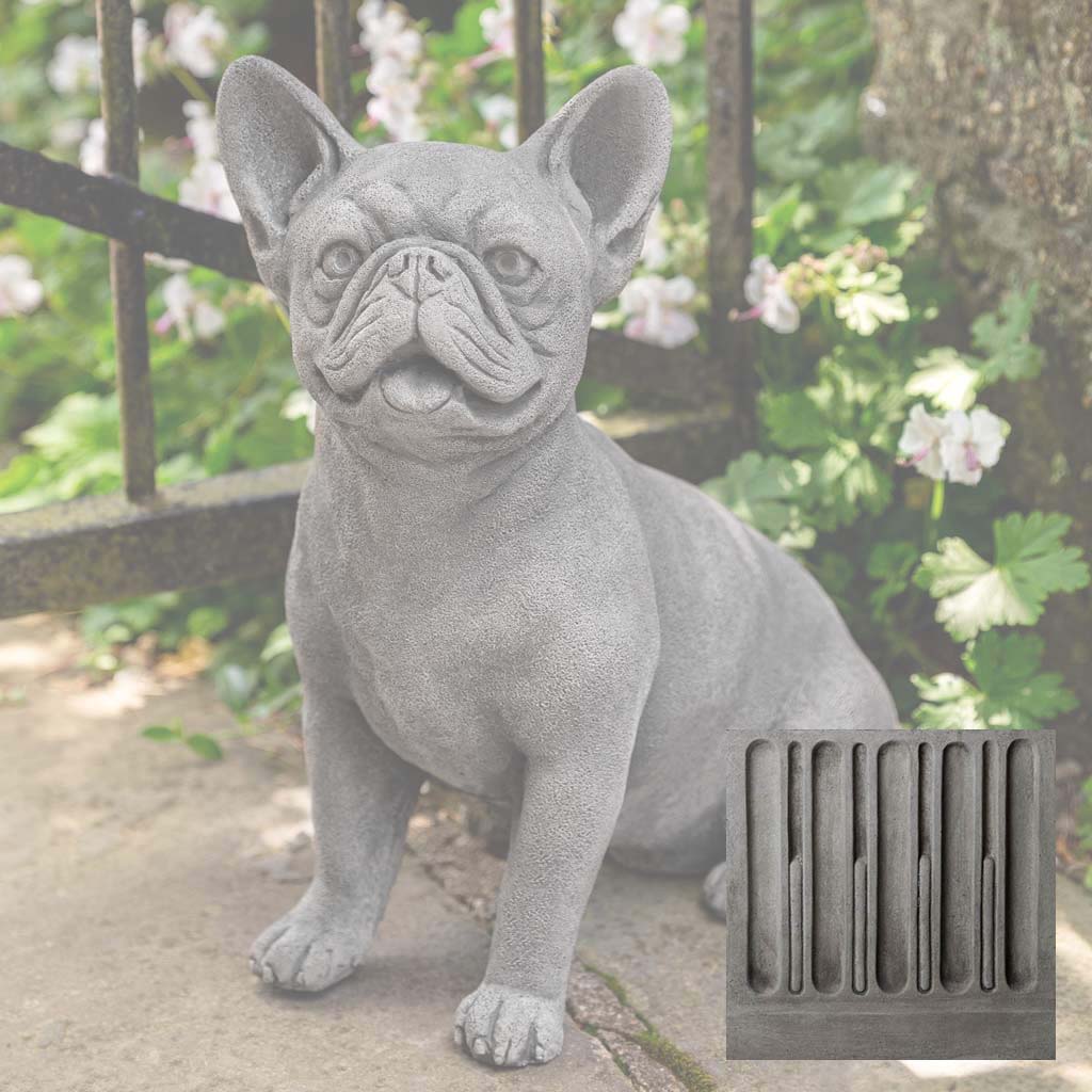 Campania Frenchie Garden Statue - A-630 - Image 8