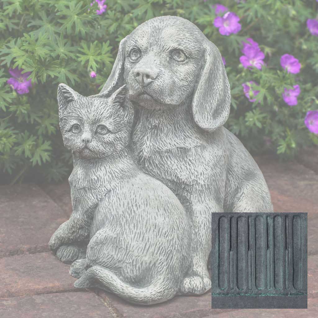 Campania Fur-Ever Friends Garden Statue - A-541 - Image 9