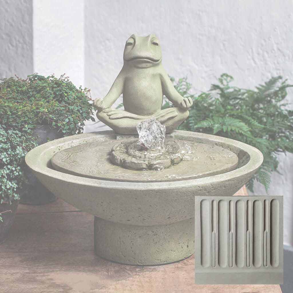 Campania Garden Terrace Meditation Fountain - FT-259 - Image 11