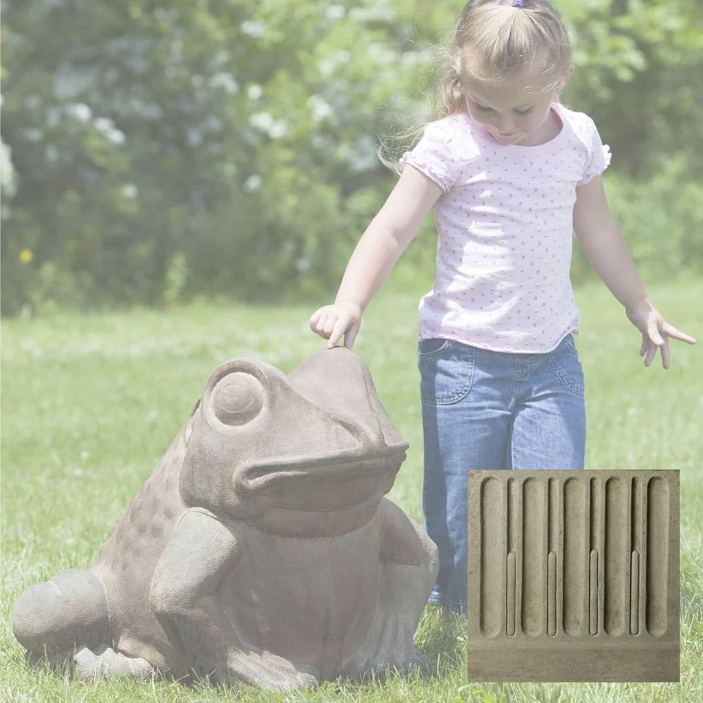 Campania Giant Garden Frog Garden Statue - A-224 - Image 16