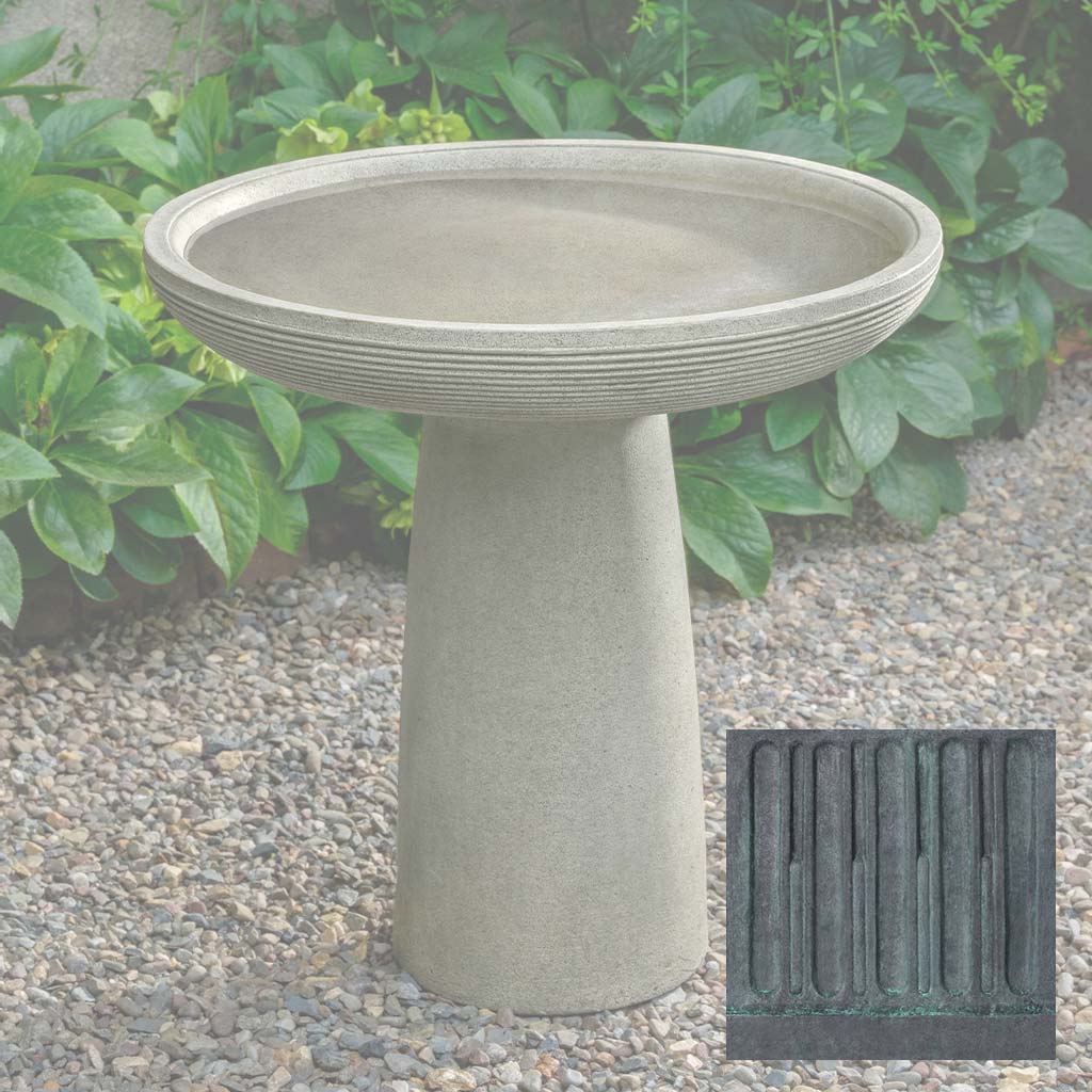Campania Giles Birdbath - B-214 - Image 10