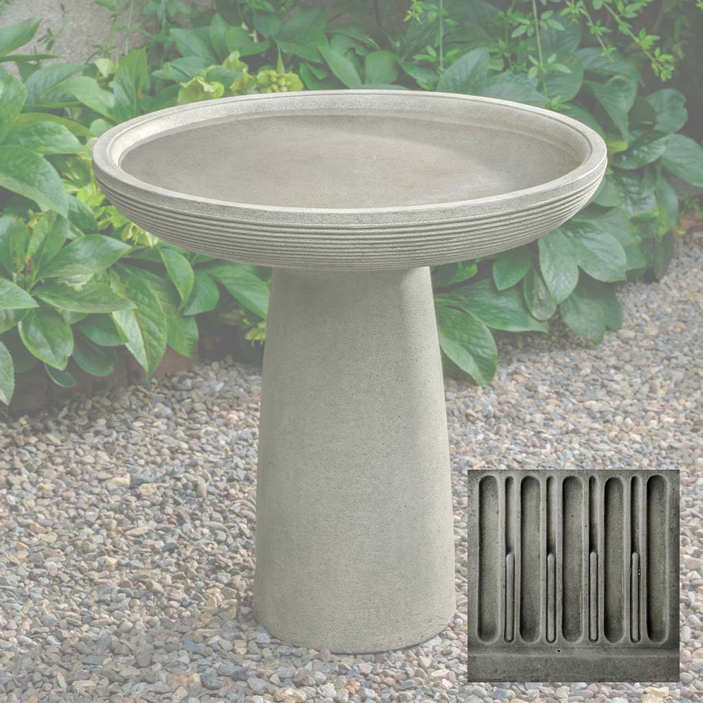 Campania Giles Birdbath - B-214 - Image 3