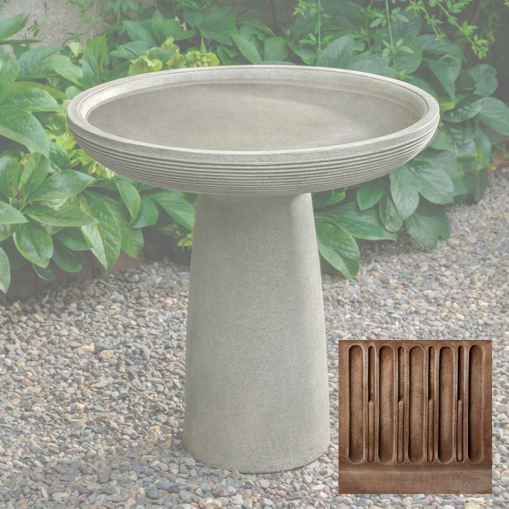 Campania Giles Birdbath - B-214 - Image 4