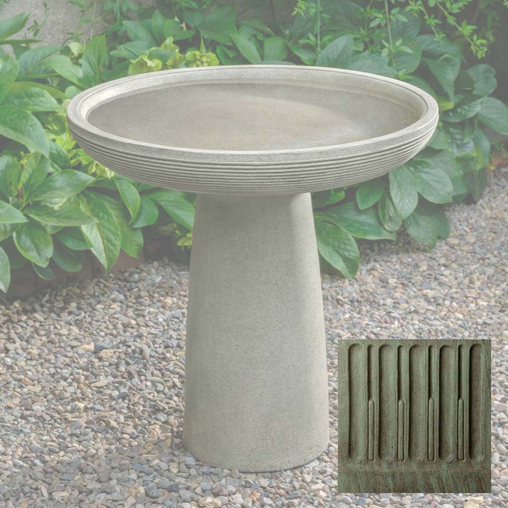 Campania Giles Birdbath - B-214 - Image 5