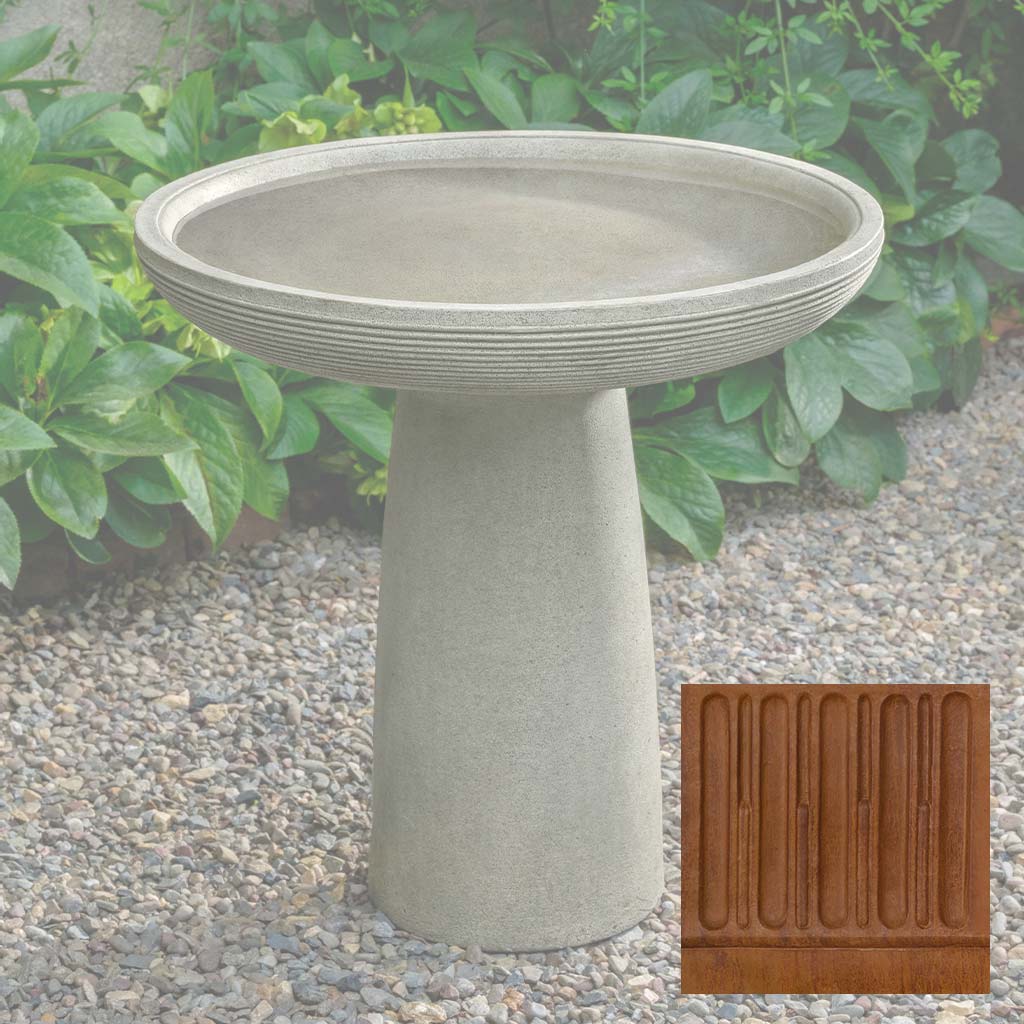 Campania Giles Birdbath - B-214 - Image 9