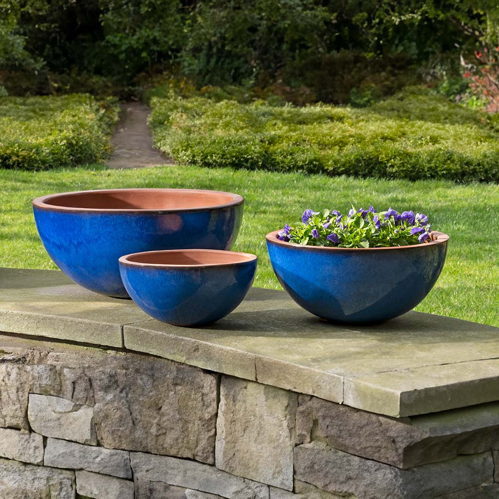 Campania Glenside Bowl Planter, Set of 3 - 8422-13703 - Image 2