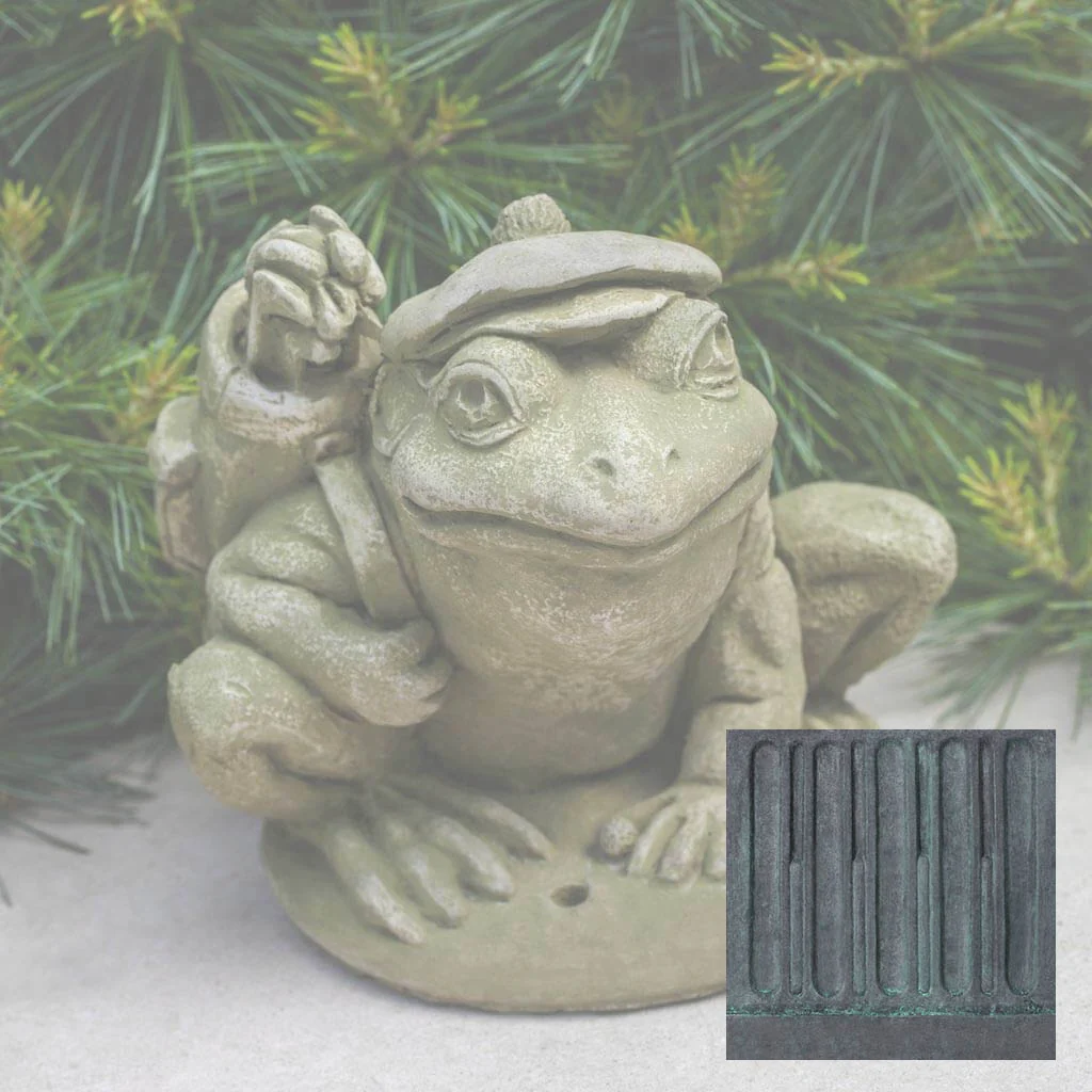 Campania Golfer Frog Garden Statue - A-514 - Image 10