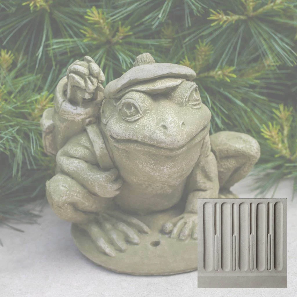Campania Golfer Frog Garden Statue - A-514 - Image 11