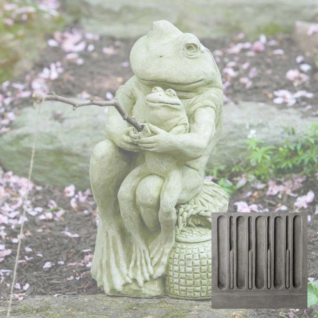 Campania Gone Fishin' Garden Statue - A-368 - Image 8