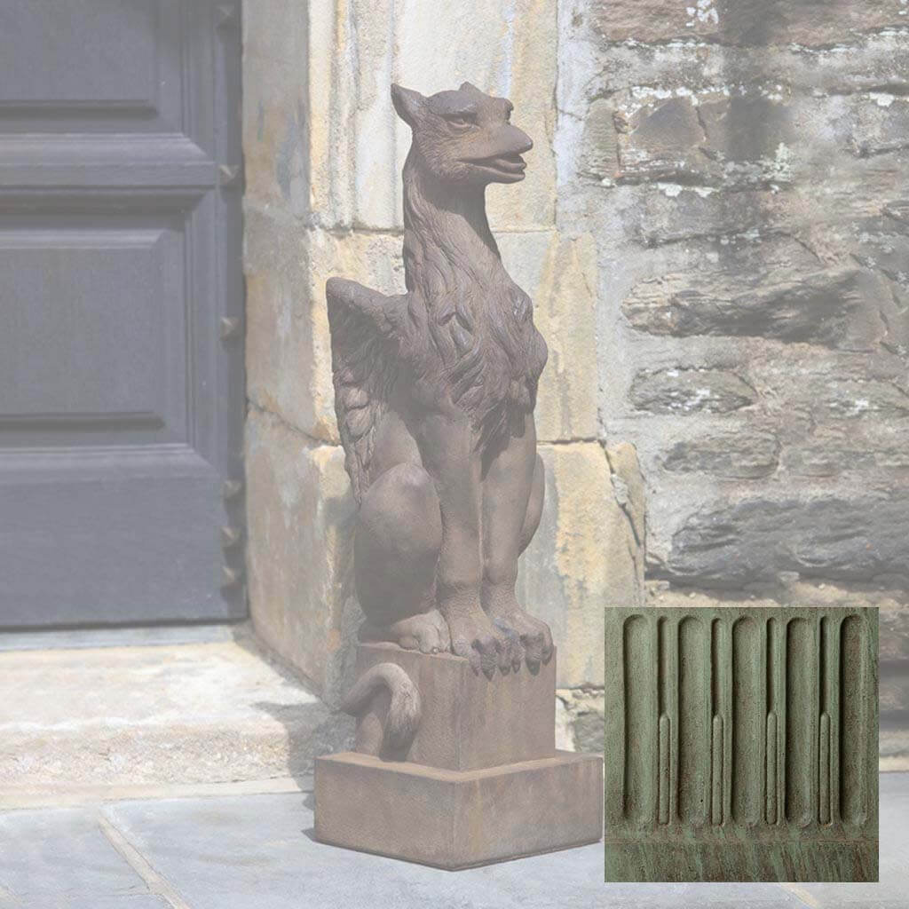 Campania Gryphon Garden Statue - S-339 - Image 5