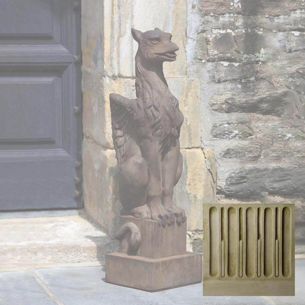 Campania Gryphon Garden Statue - S-339 - Image 6