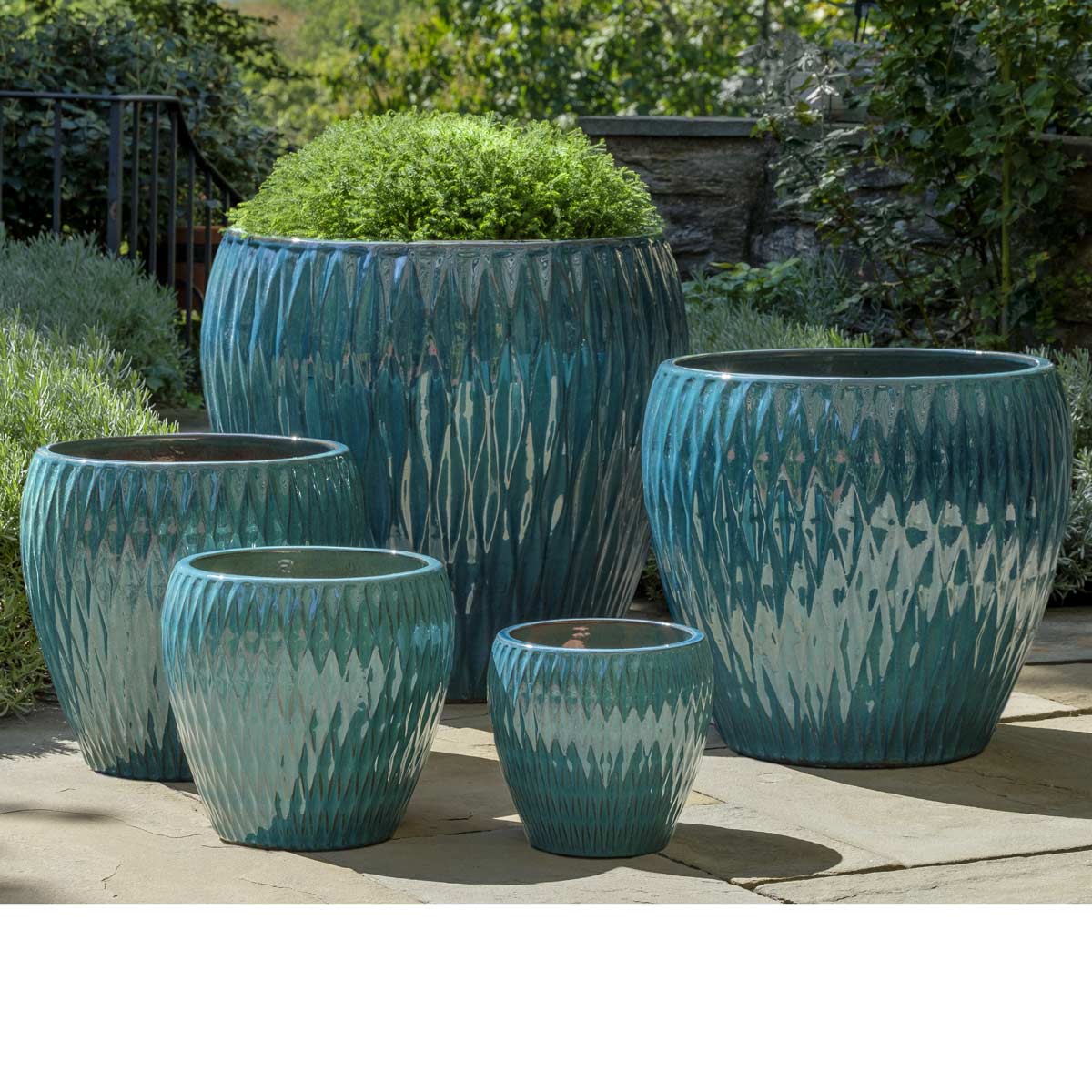 Campania Harlequin Planter, Set of 5 - 1005-22605 - Image 3