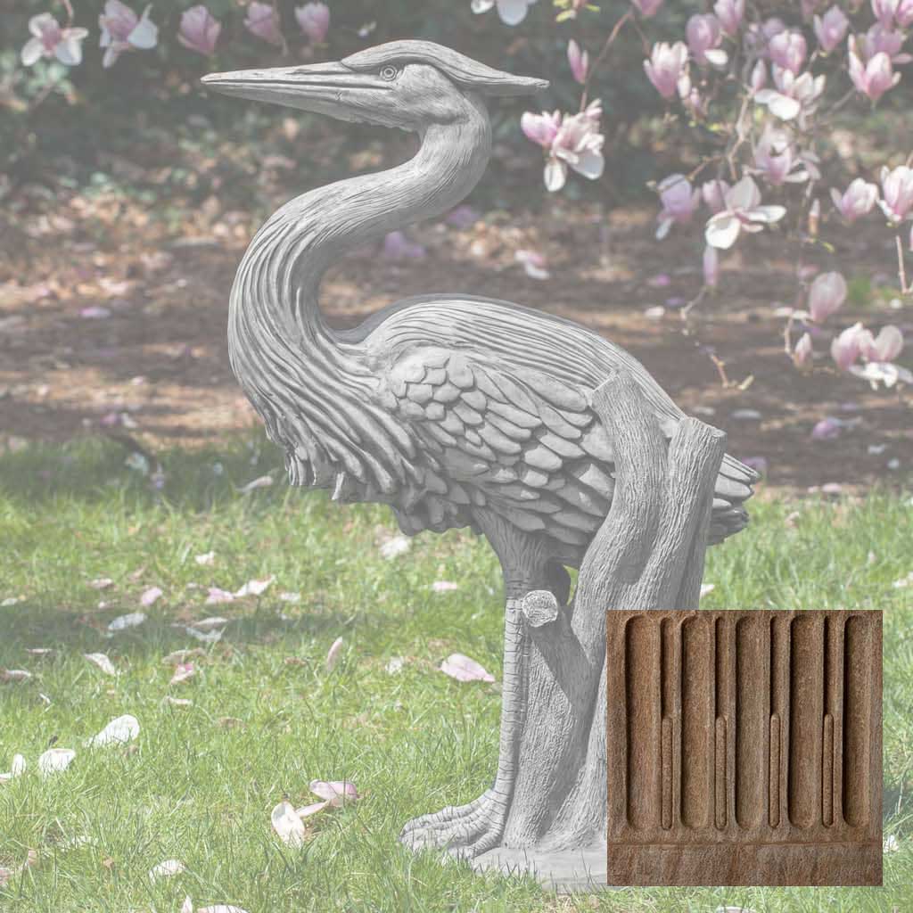 Campania Heron Garden Statue - A-524 - Image 2