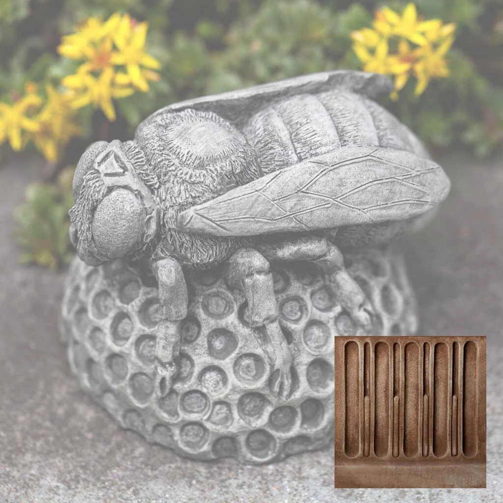 Campania Honey Bee Garden Statue - A-582 - Image 3
