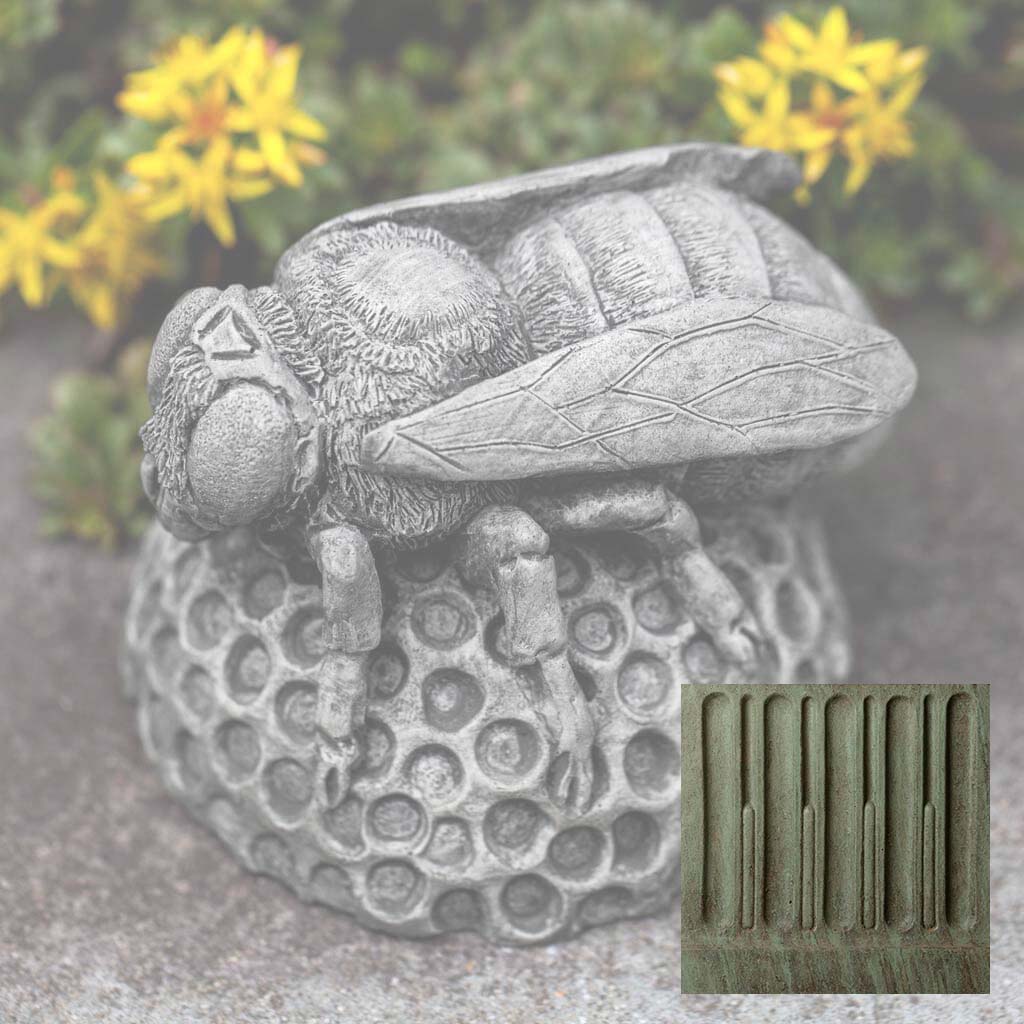 Campania Honey Bee Garden Statue - A-582 - Image 4