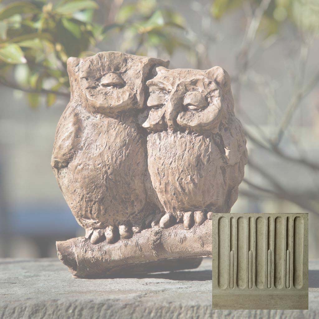 Campania Honeymoon Owls Garden Statue - A-433 - Image 14