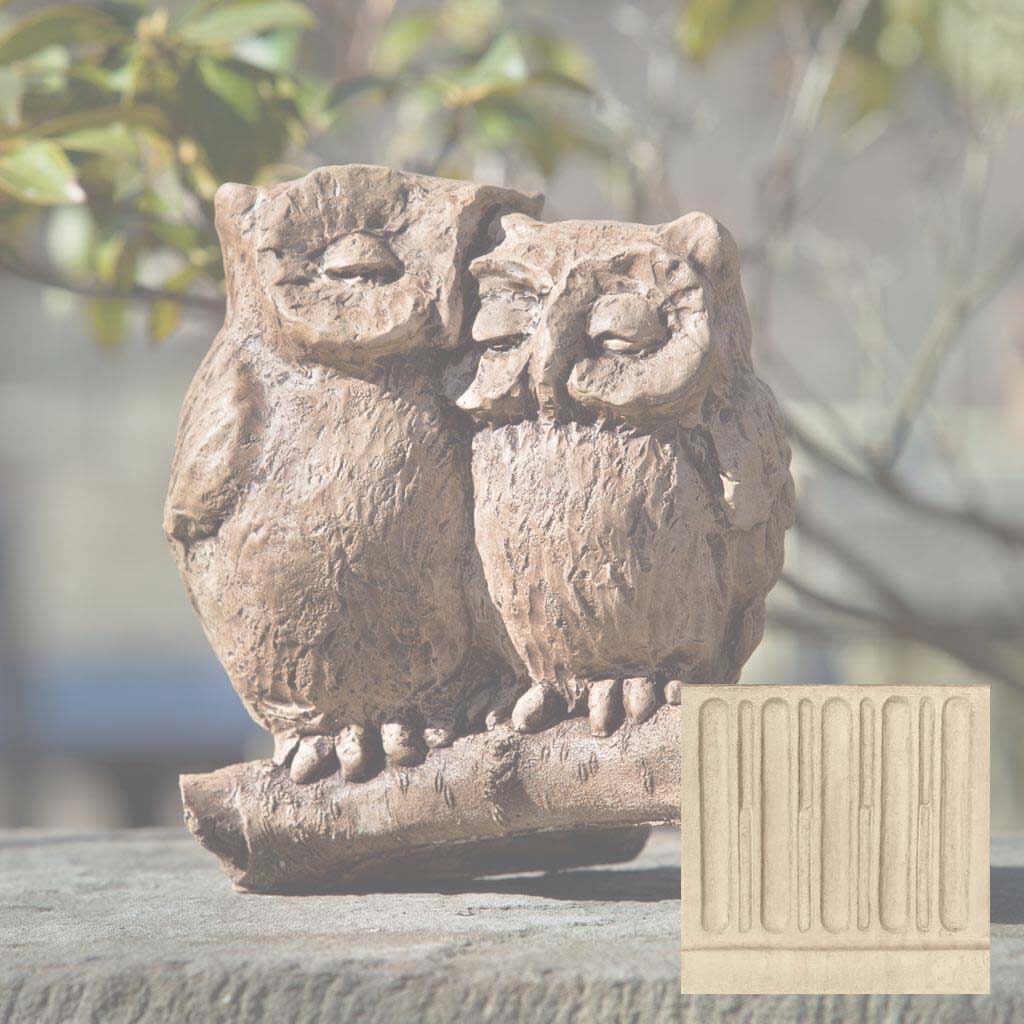 Campania Honeymoon Owls Garden Statue - A-433 - Image 6