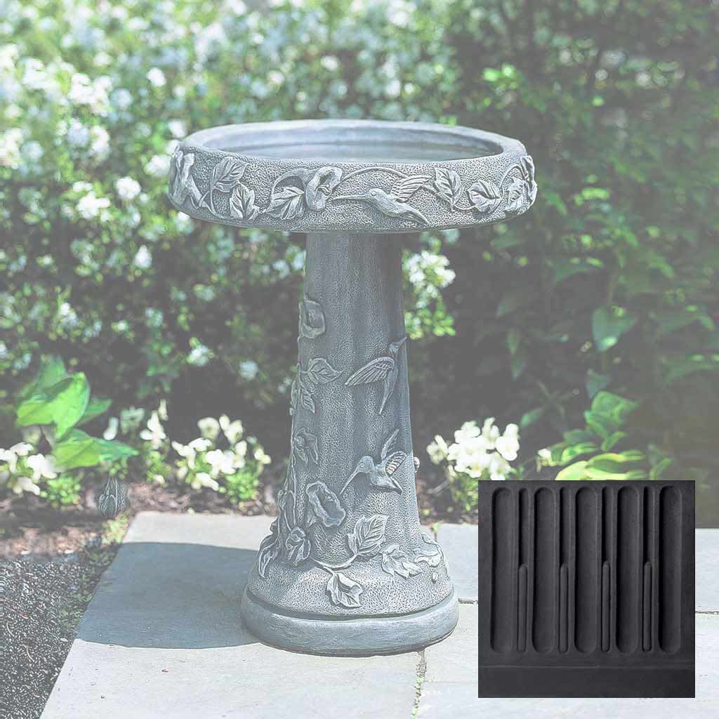 Campania Hummingbird Birdbath - B-034 - Image 11