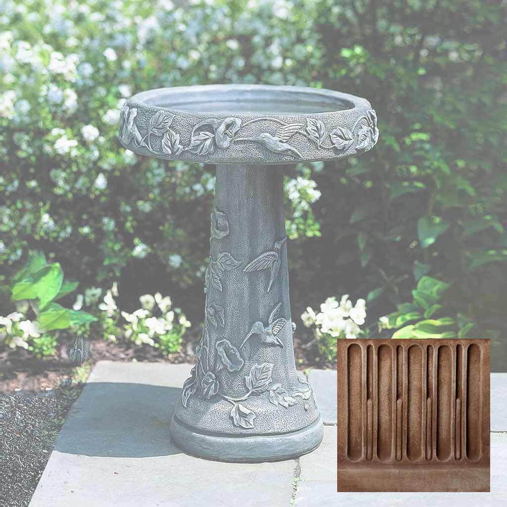 Campania Hummingbird Birdbath - B-034 - Image 3