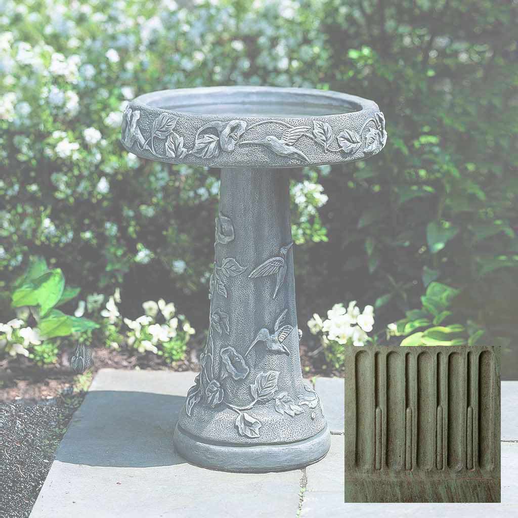 Campania Hummingbird Birdbath - B-034 - Image 4