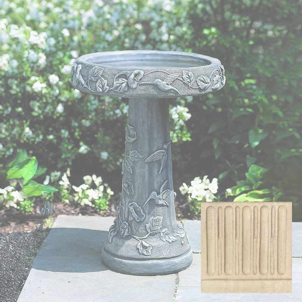 Campania Hummingbird Birdbath - B-034 - Image 6