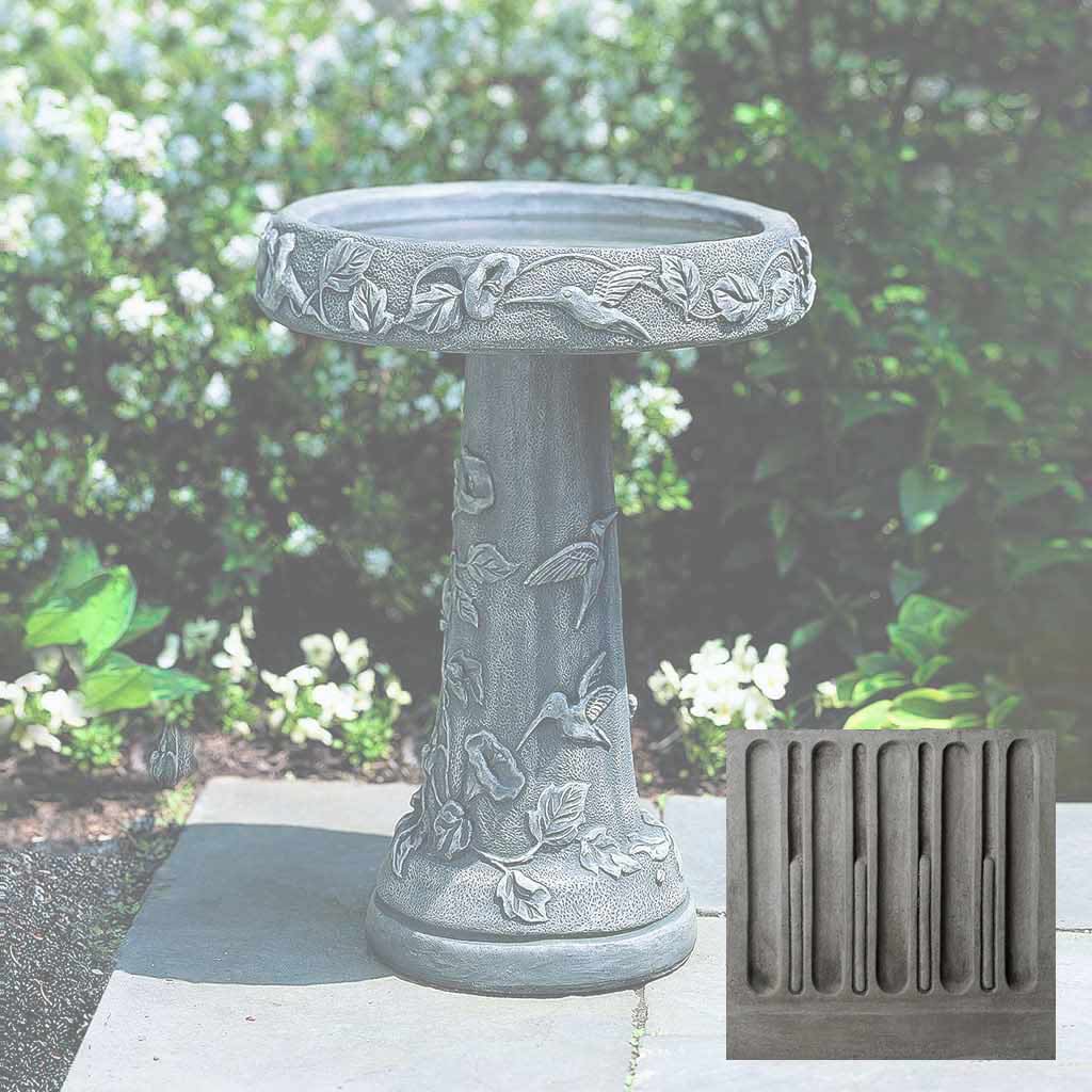 Campania Hummingbird Birdbath - B-034 - Image 8